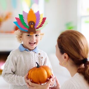 child dressed like a turkey