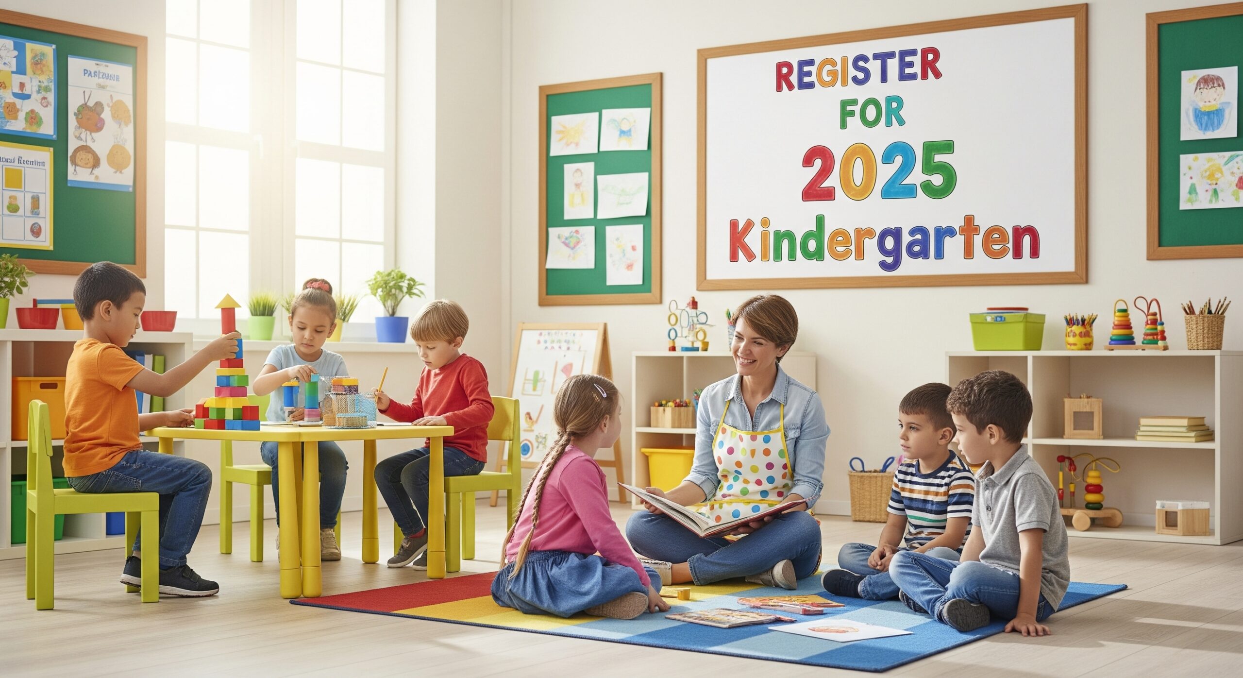 Register Now For 2025 Kindergarten